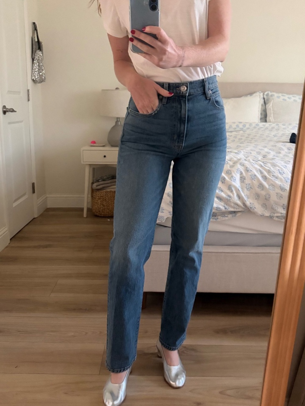 Slvrlake London jeans in Bluebird
